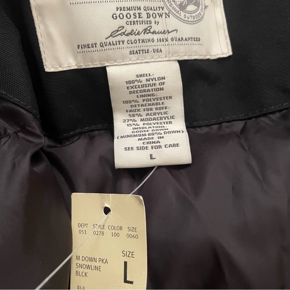 NEW! Eddie Bauer Premium Goose Down Snowline Parka - Picture 6 of 14